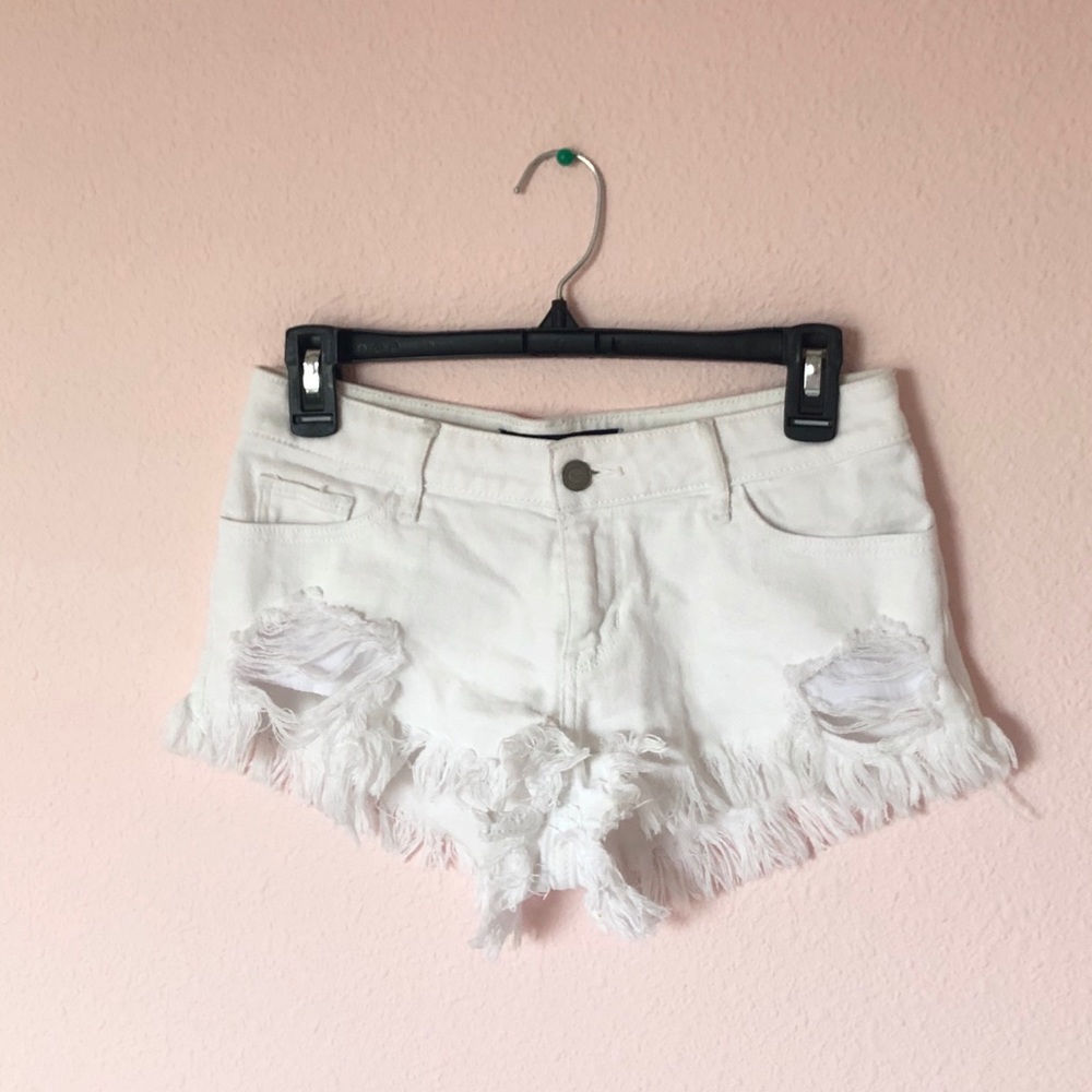 Hollister Low Rise Vintage Stretch Shorts💗